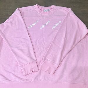 Adidas Light Pink Crewneck Sweatshirt